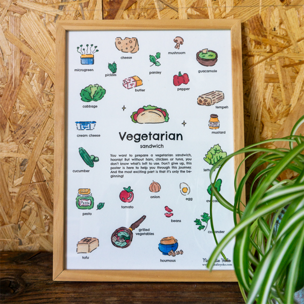 [Prints] Vegetarian Sandwich EN